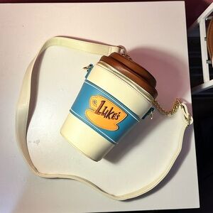 Loungefly Gilmore Girls Luke's Diner To-Go Cup Crossbody Bag